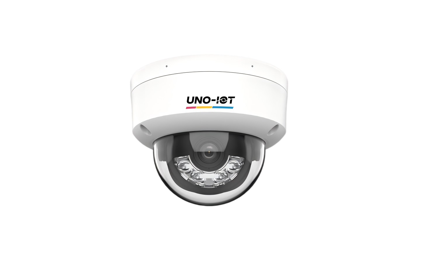 4MP ColorVu Dual-light Fixed Dome Network Camera