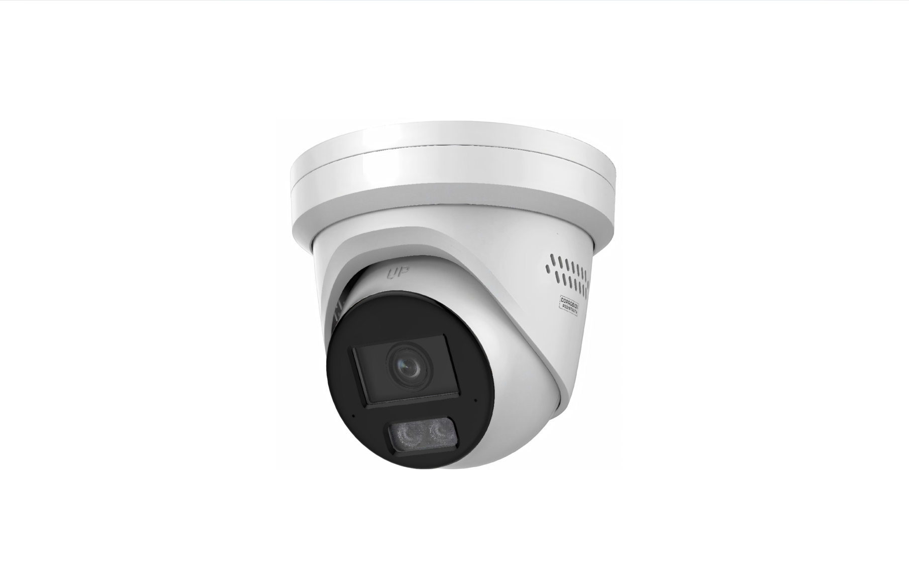 4 MP ColorVu Fixed Lens Turret Deterrence Network Camera